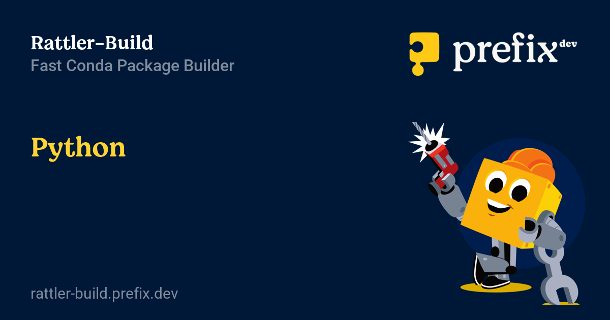 Python - Rattler-Build